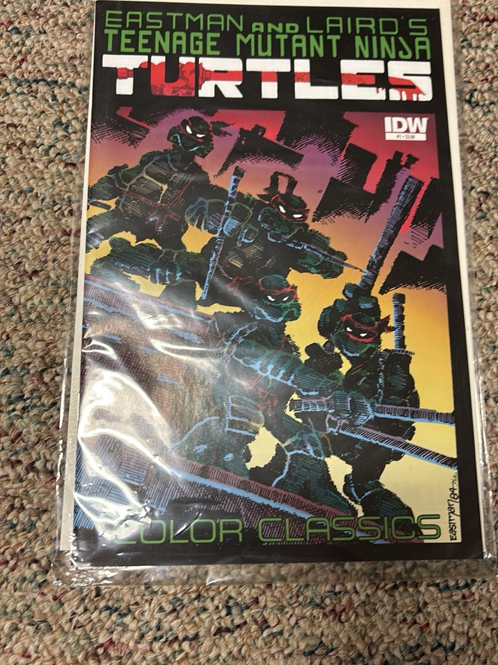 Teenage Mutant Ninja Turtles Color Classics Comic - IDW
